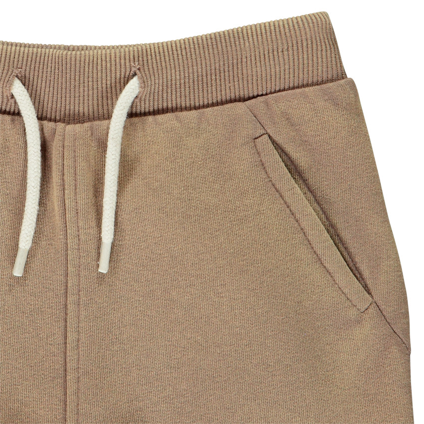 Pantalon de jogging en molleton beige pour bébé garçon 