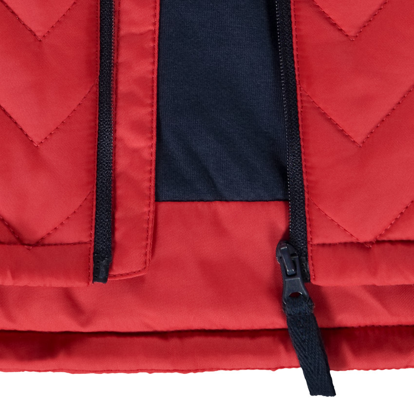 Doudoune sans manches matelassée zigzags pour bébé garçon 