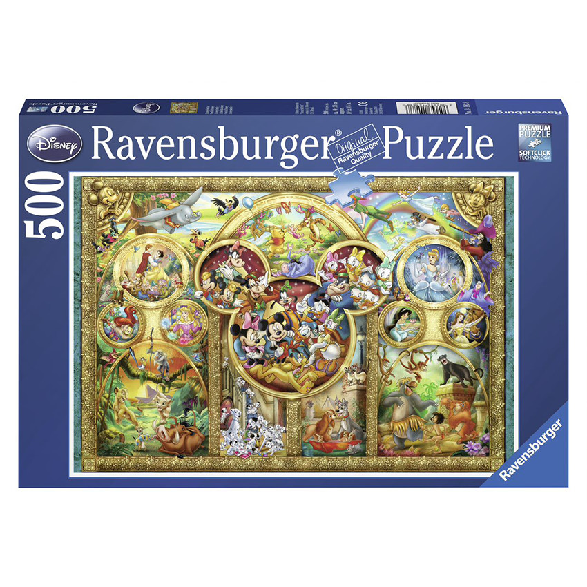 Puzzle 500 Pièces Famille Disney 