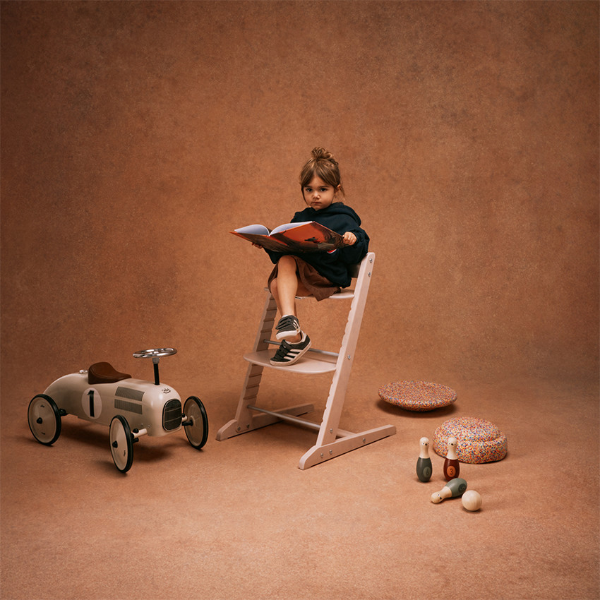 Chaise haute évolutive Iris coloris all natural 