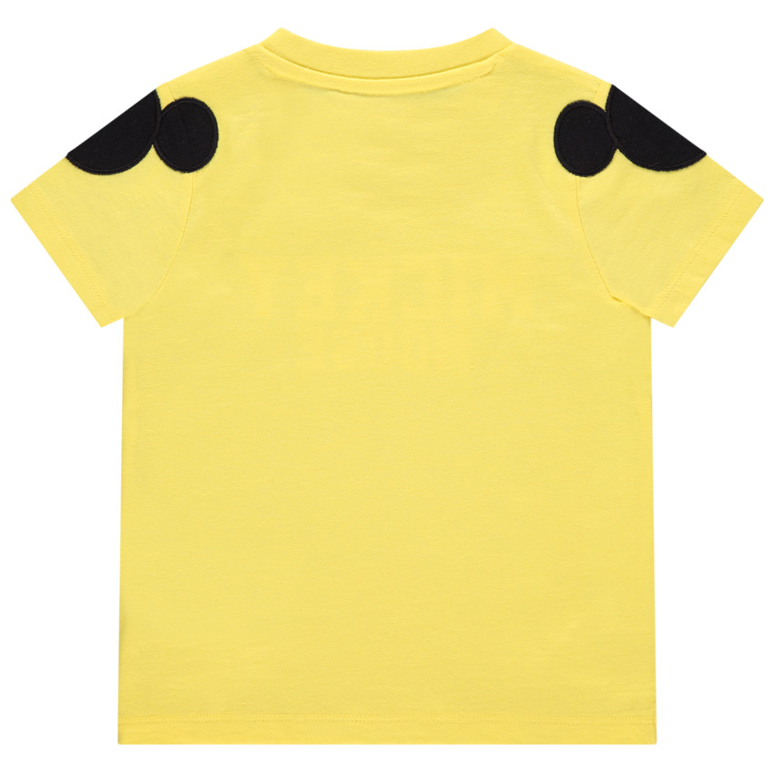 T-shirt manches courtes à sertis et texte Mickey Disney 