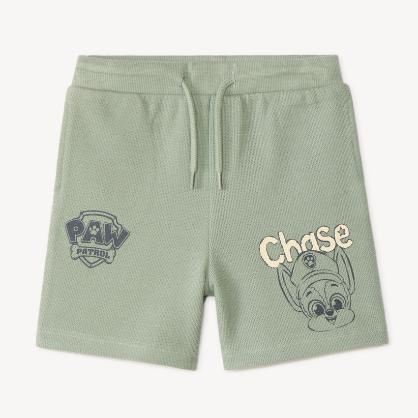 Short print Chase de la Pat' Patrouille pour bébé garçon 