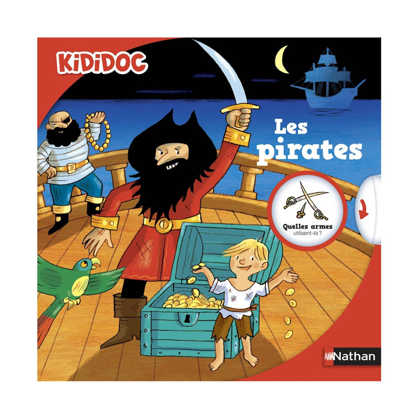 Livre animé Kididoc Les Pirates 