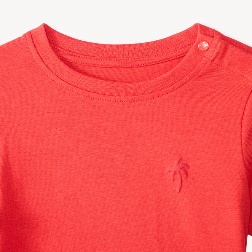 Lot de 3 t-shirts manches courtes unis pour bébé garçon 