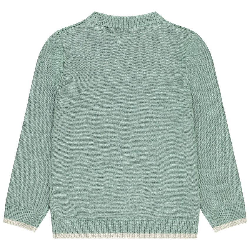 Pull en tricot jacquard pour garçon 