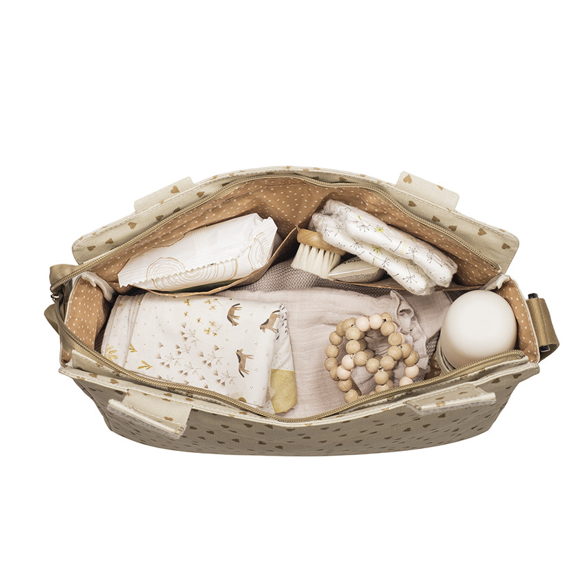 SAC A LANGER COEURS POPPY CANNELLE 