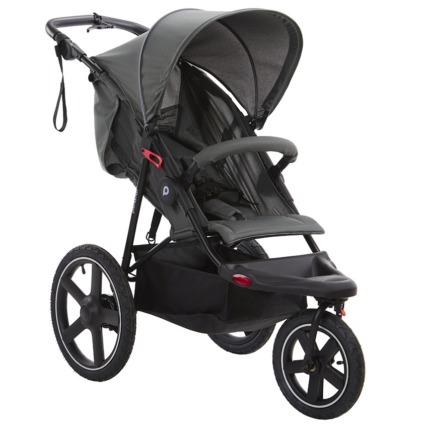 Poussette jogger Stella noir 