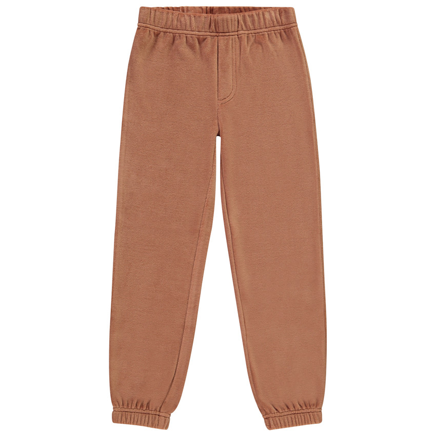 Set pyjama 2 pièces en velours motifs singe pour garçon 