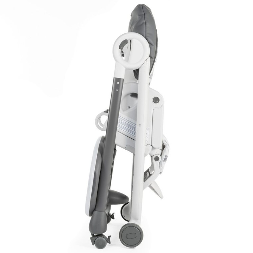 Chaise haute réglable Polly Progres5 - Grey 