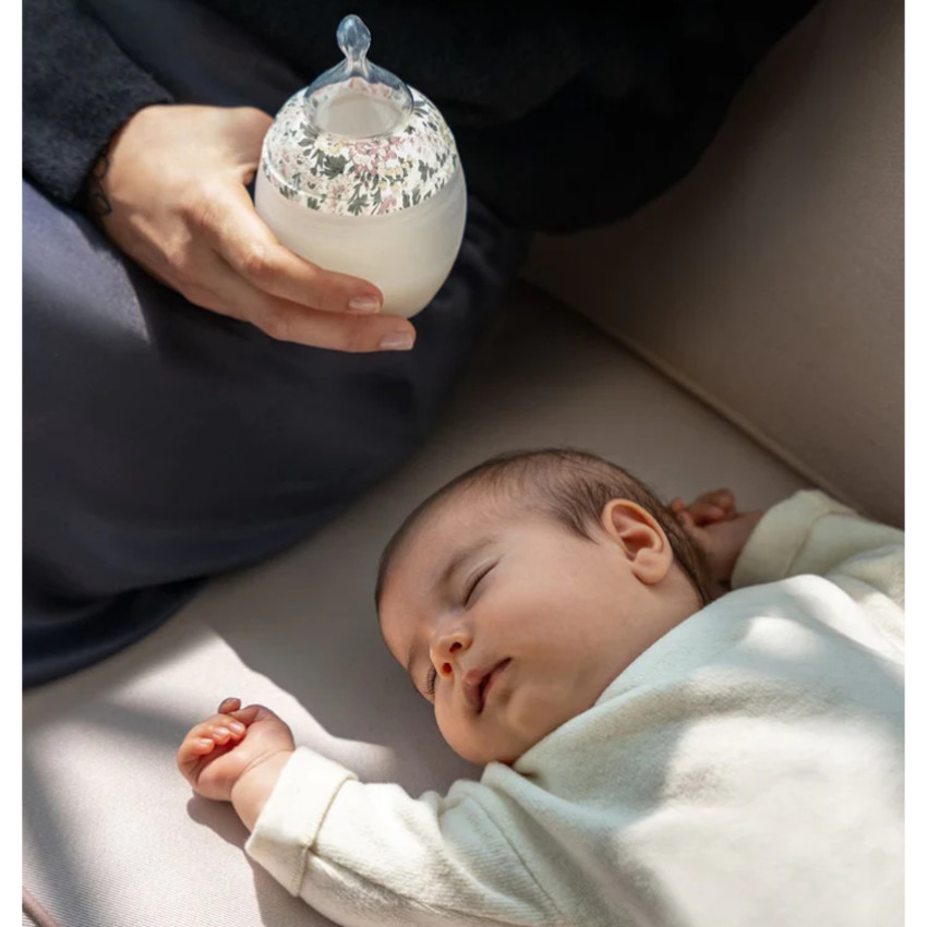 Biberon silicone Liberty Honey Dew Pink 240 ml 