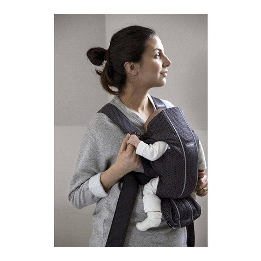 Porte-bébé Mini 3D mesh - Anthracite 