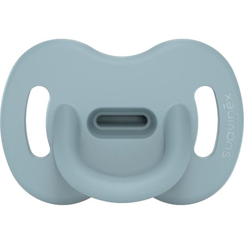 Sucette réversible en silicone Colour Essence 6-18M Bleu 