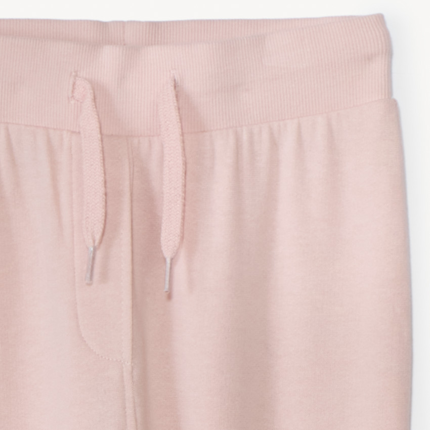 Jogging molleton uni pour fille 