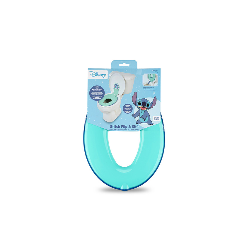 RÉDUCTEUR DE TOILETTE FLIP & SIT DISNEY STITCH 