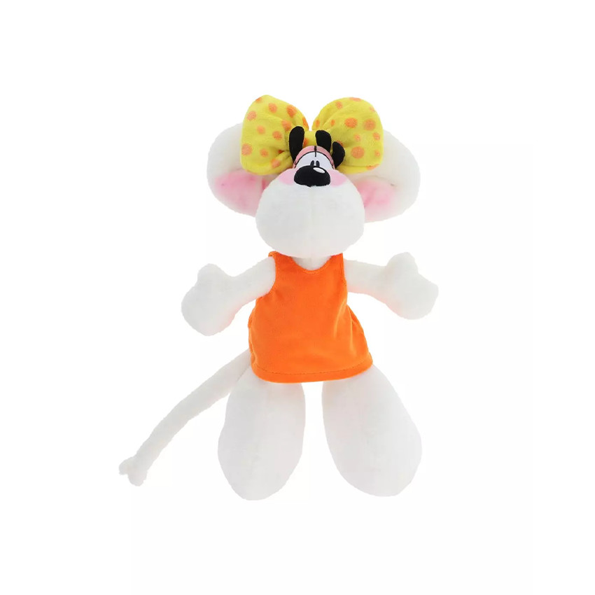 Peluche Diddlina en robe orange 20cm