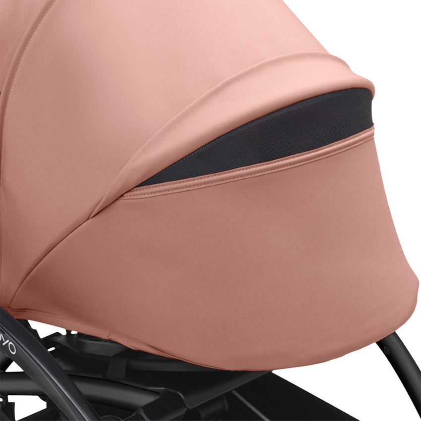 Poussette Stokke® YOYO³ de la naissance à 3 ans - cadre noir/ginger 