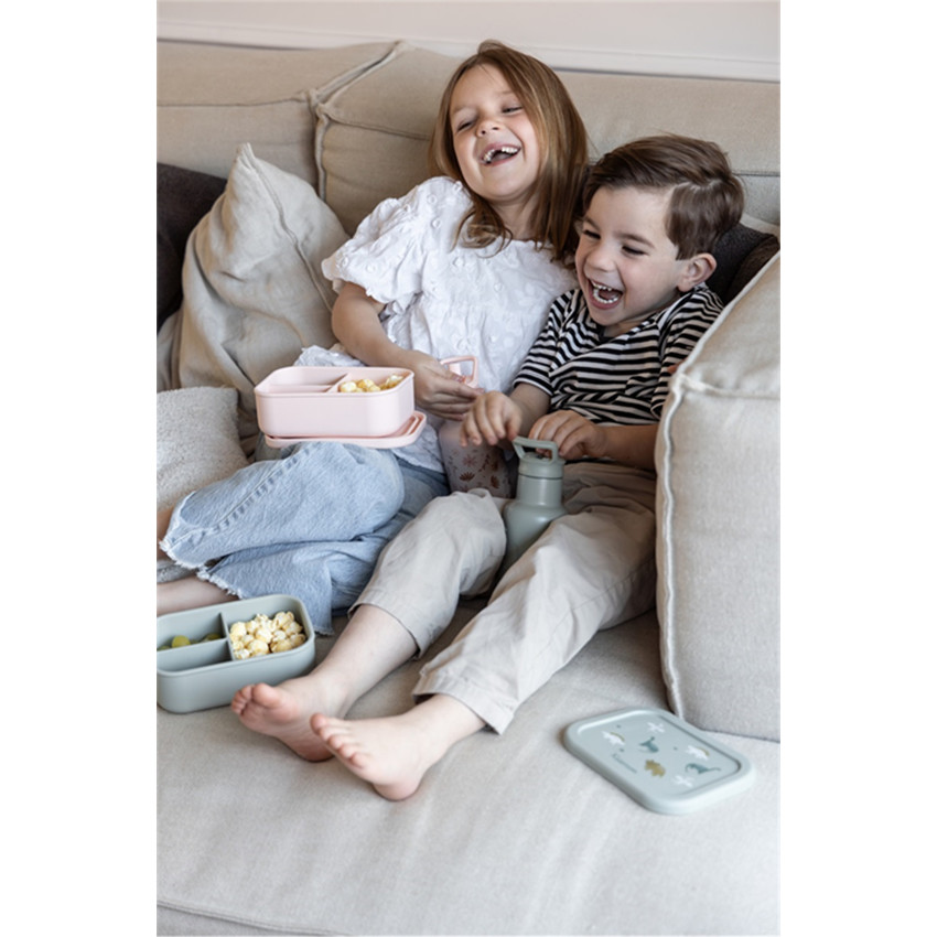 Gourde isotherme 350ml Fleurs Rose 