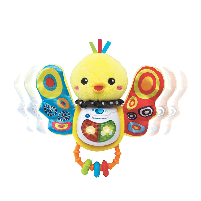 Hochet Oiseau - Mon Hochet Piou Piou Main Hochet Oiseau - Mon Hochet Piou Piou