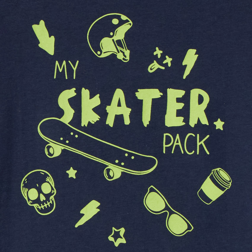 T-shirt manches longues printé pour garçon 