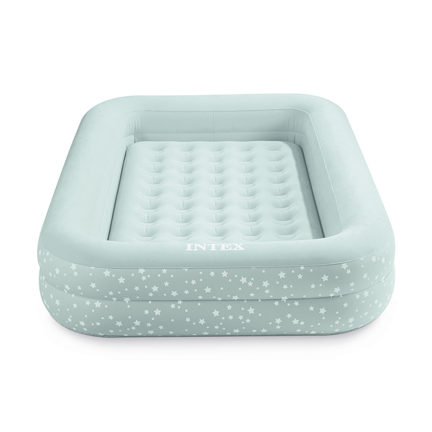 Lit de voyage gonflable junior 168 x 107 cm imprimé étoiles 
