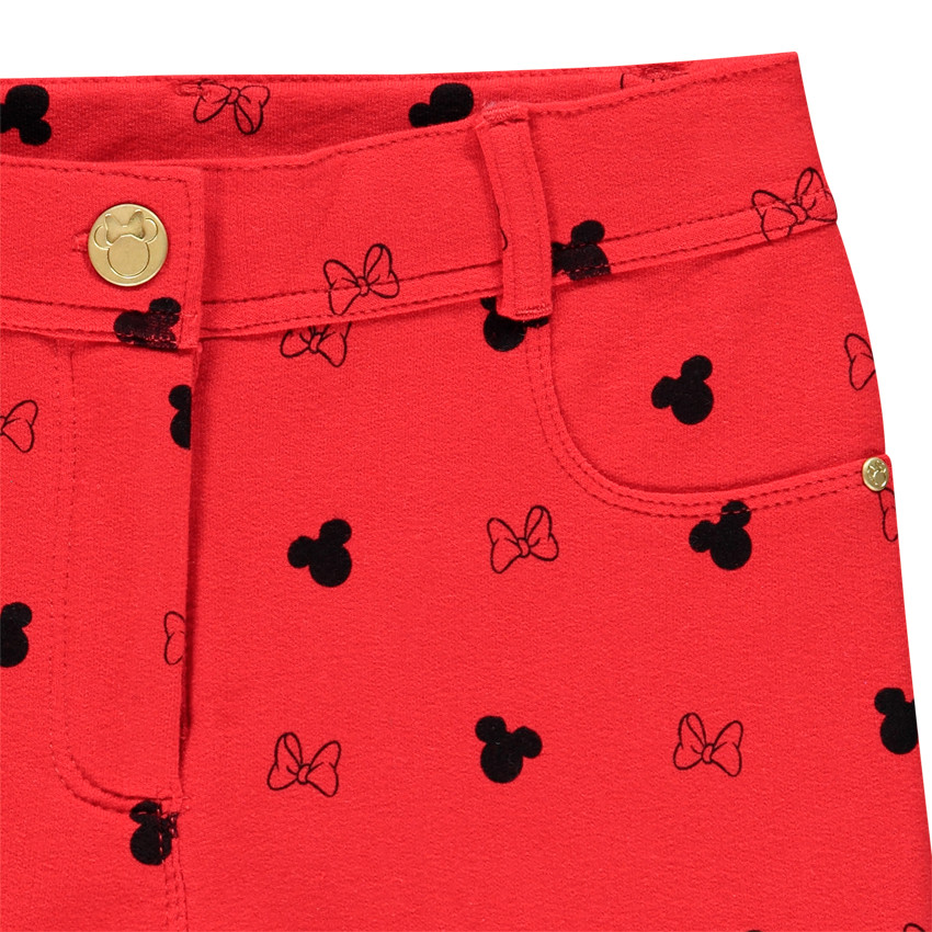 Pantalon en molleton print Minnie Disney pour enfant fille 