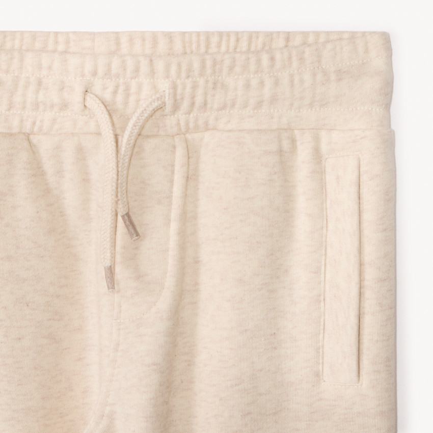 Ensemble jogging molleton chiné pour garçon 