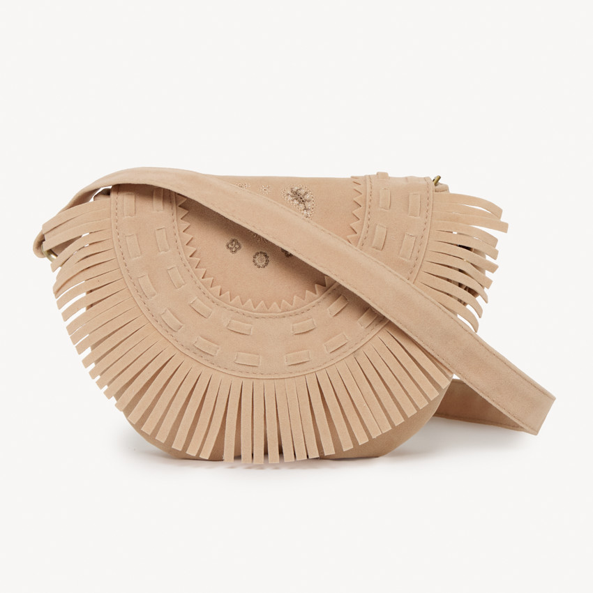 Sac à bandoulière à franges pour fille