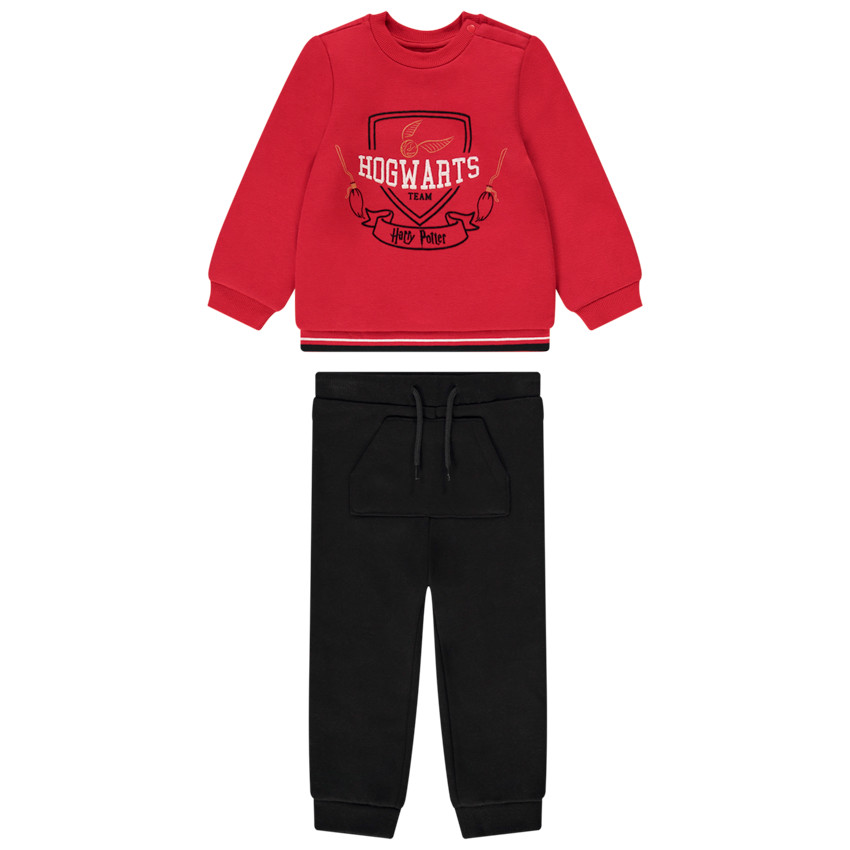 Ensemble jogging molletonné print Harry Potter Warner pour bébé garçon 