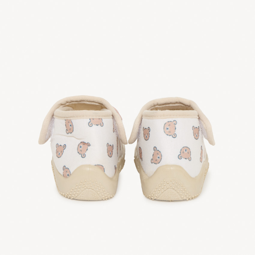 Chaussons bottillons motif ourson pour bébé 