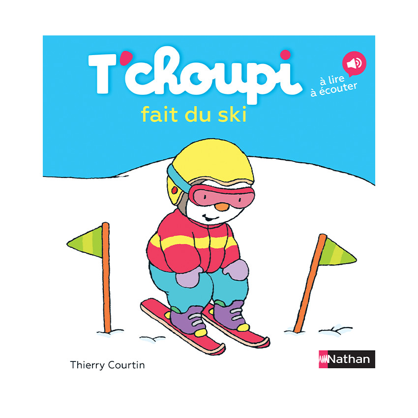 Livre "T'choupi fait du ski" 