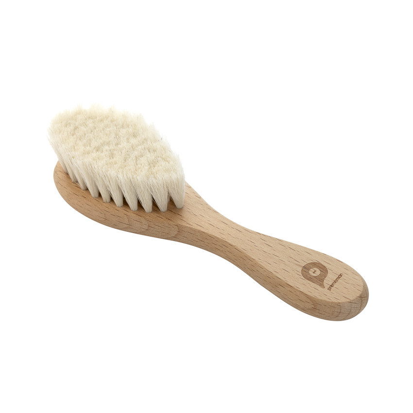 Prémaman - Brosse à cheveux en bois avec poils doux - Bois