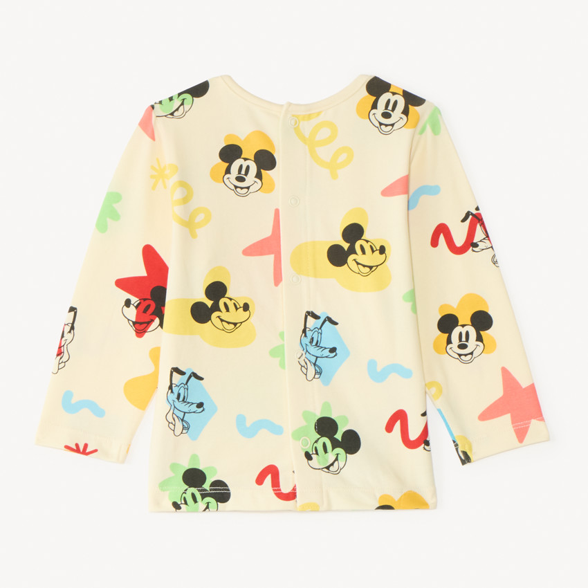 Set pyjama 2 pièces Mickey Disney pour bébé garçon avec finitions différentes selon l'âge 