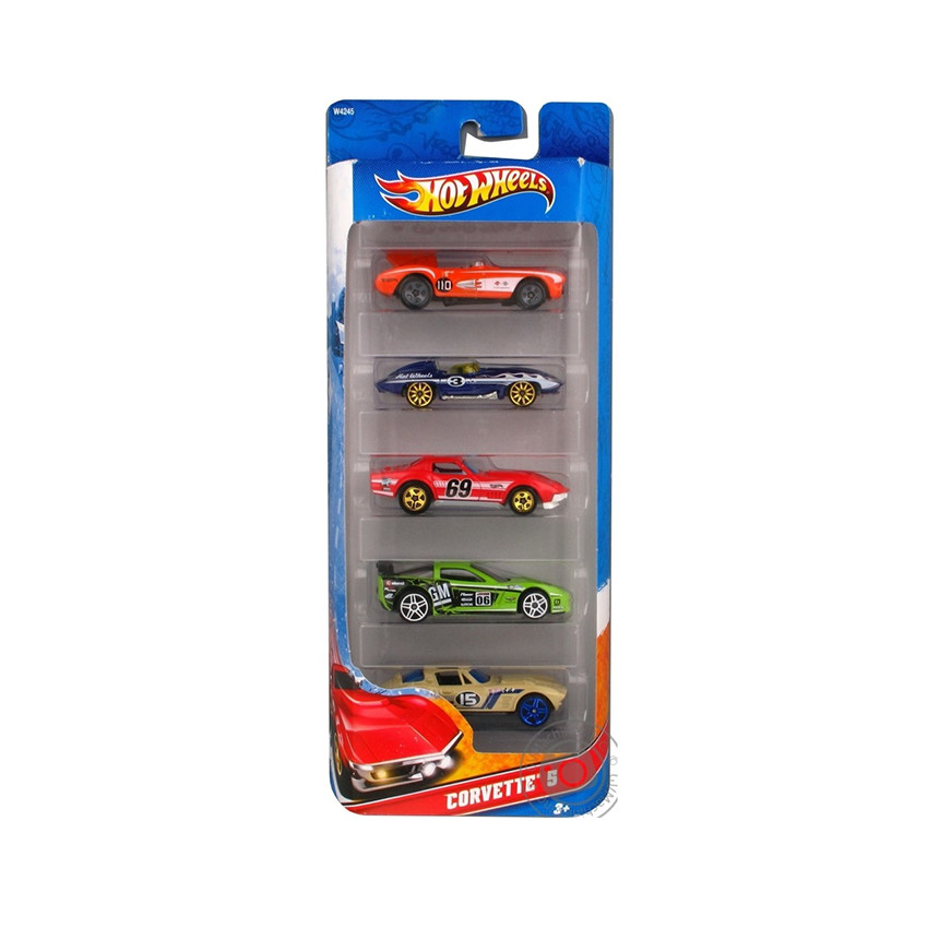 Hot wheeld 5 car giftpack 