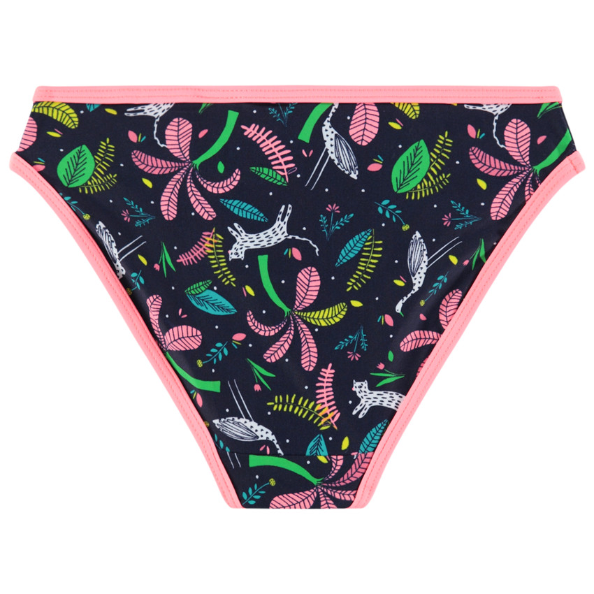 Maillot de bain 2 pièces à imprimé floral all-over 