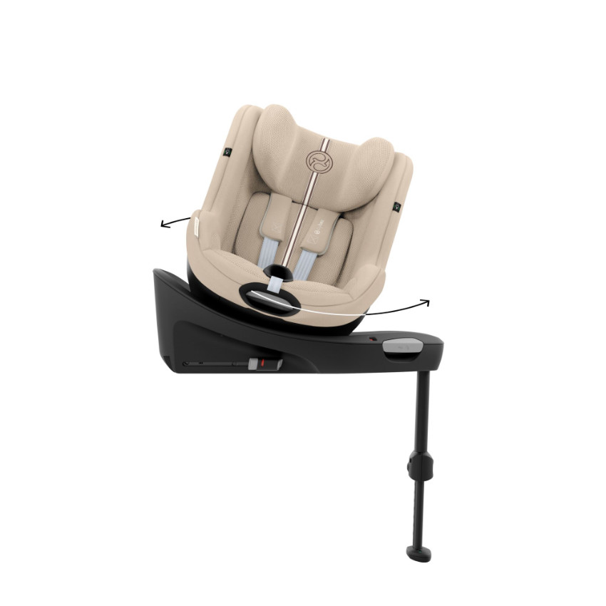 Siège-auto pivotant 360° Sirona G3 Plus i-Size - Almond Beige 