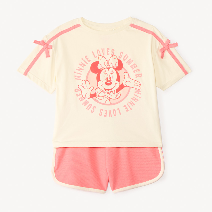 Ensemble court 2 pièces fantaisie Minnie Disney pour fille 