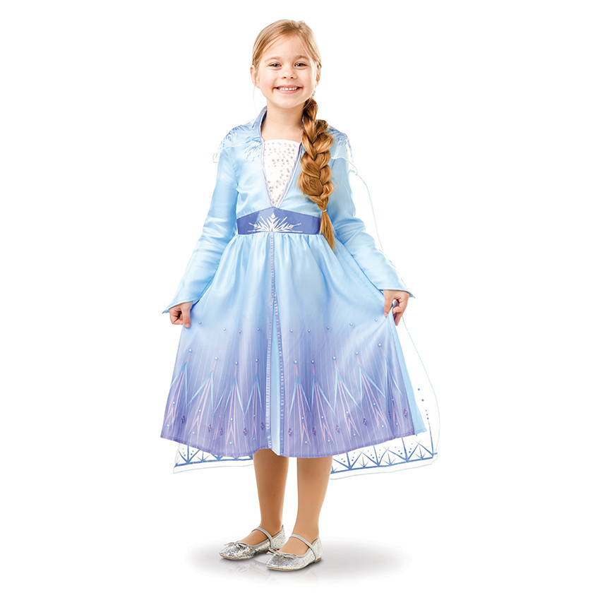 Déguisement Elsa Reine des neiges Taille 5 - 7 ans 