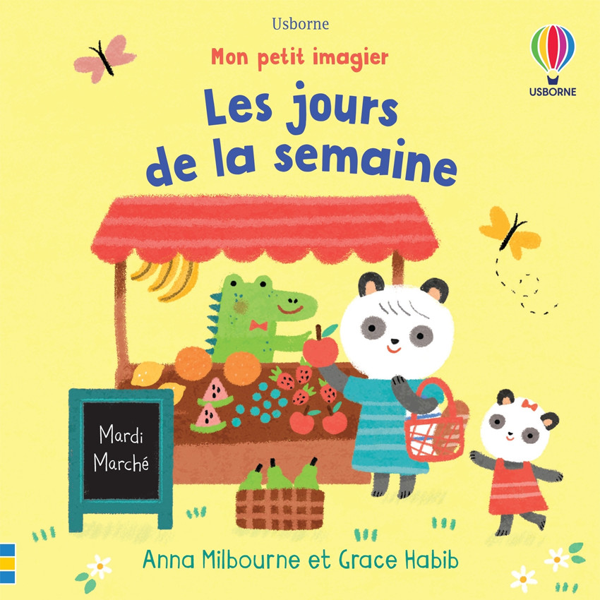 Livre Mon petit imagier, les jours de la semaine 
