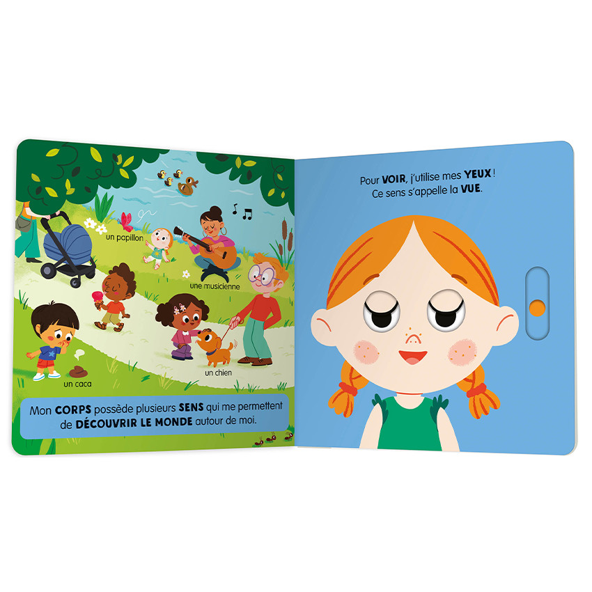 Livre premiers apprentissages "Les 5 sens" 