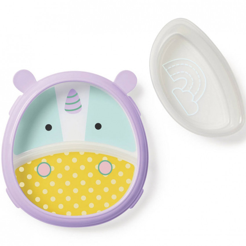 Pack vaisselle Zoo Smart Serve - Licorne 