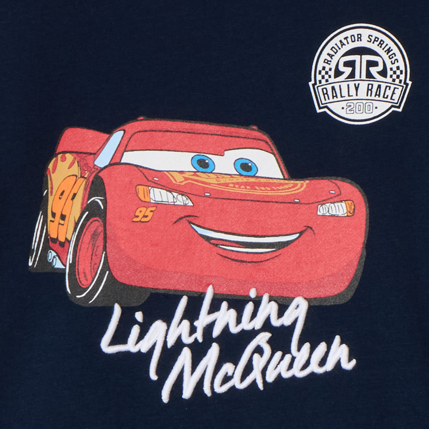 Ensemble 2 pièces t-shirt + bermuda Flash McQueen Disney - Pixar pour garçon 