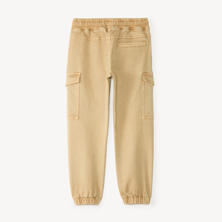 Jean jogger coupe cargo garçon 