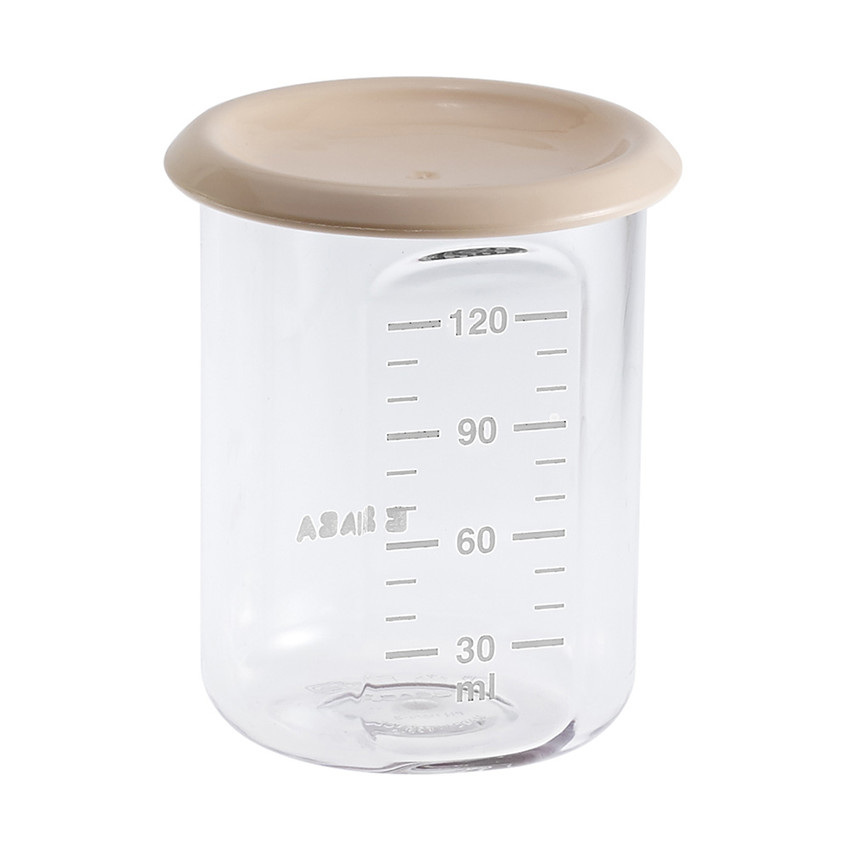 Pot de conservation Baby Portion 120 ml - Tritan Nude Main Pot de conservation Baby Portion 120 ml - Tritan Nude
