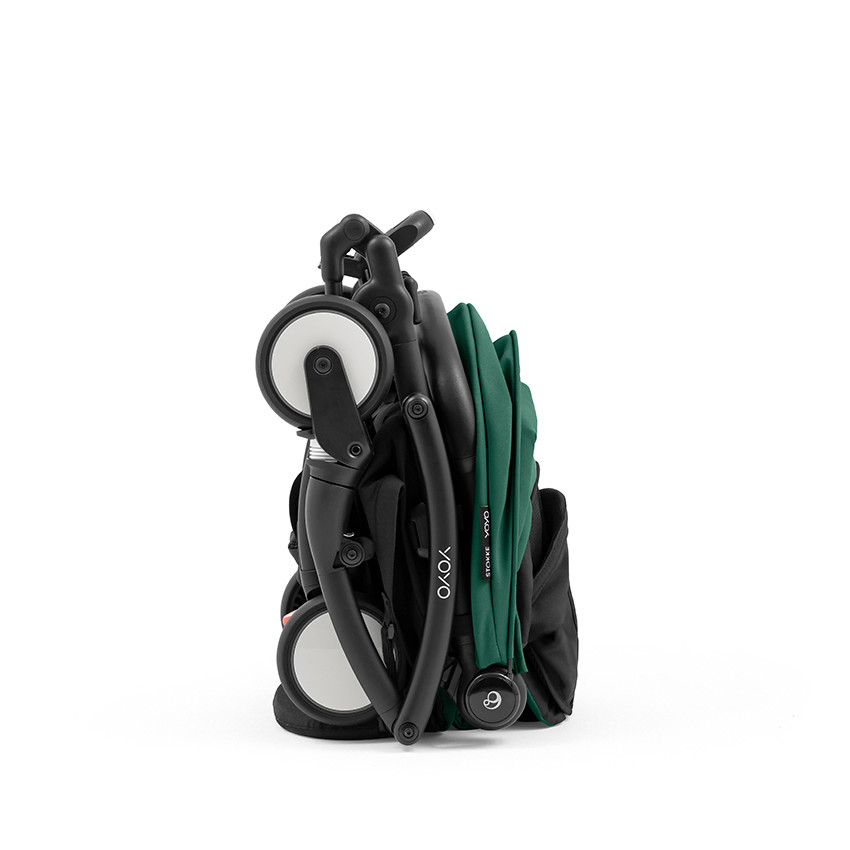 Poussette YOYO⁵ châssis + assise - Forest/Noir 