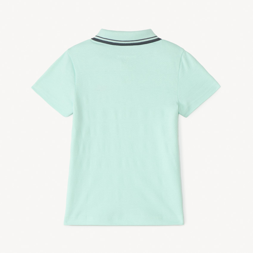 Polo manches courtes broderie fantaisie pour bébé garçon 