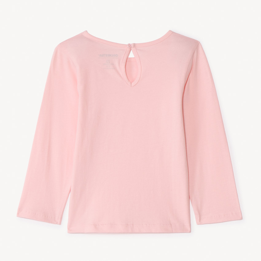 T-shirt manches longues printé pour bébé fille 