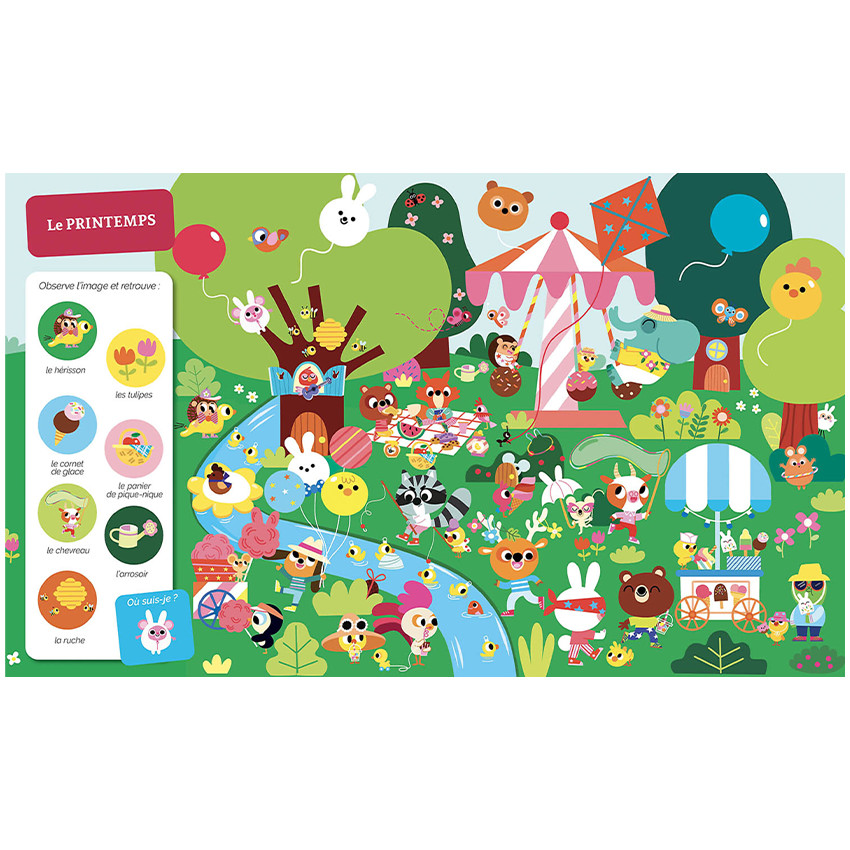 Livre Pâques Cherche & Trouve des tout-petits 12m+ 