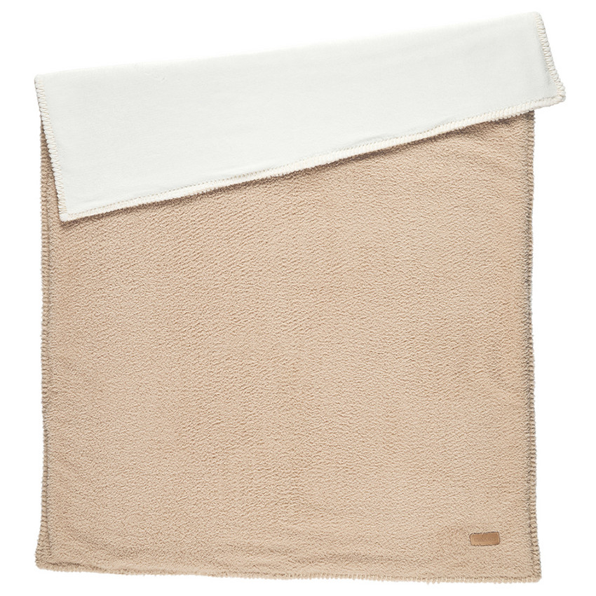 Couverture supersoft Teddy - Beige - 75x100cm