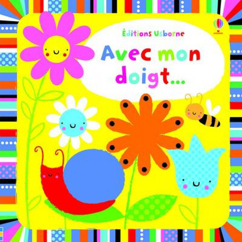 Livre "Avec mon doigt" Main Livre "Avec mon doigt"