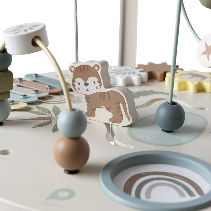 Table d'activités ludiques en bois Little Savane 